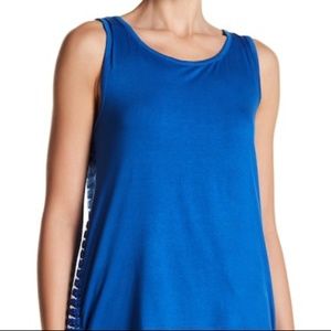 {Tart} SZ M Everly Layered Back Tank Top NWT